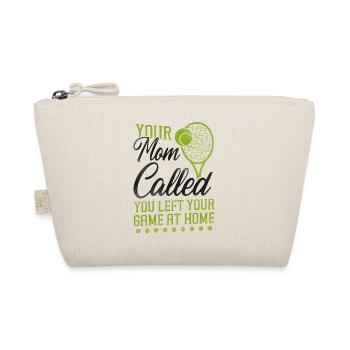 Drôle de joueur de tennis raquette votre - Trousse biologique - nature - Devant