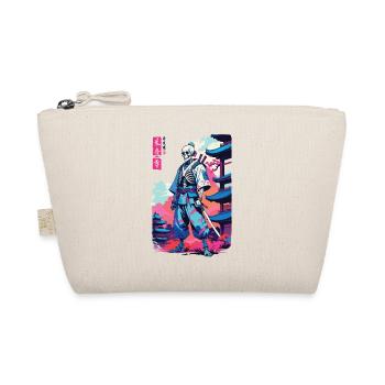 Oni Skeleton Samurai Vaporwave Esthétique - Trousse biologique - nature - Devant