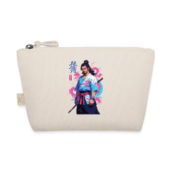 Esthétique style Vaporwave : Samouraï et Art Anime - Trousse biologique - nature - Devant