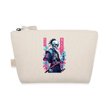 Oni squelette samouraï vaporwave esthétique japon style - Trousse biologique - nature - Devant
