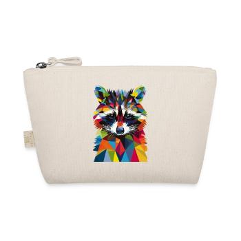 Raccoon - Organic Pouch - nature - Front
