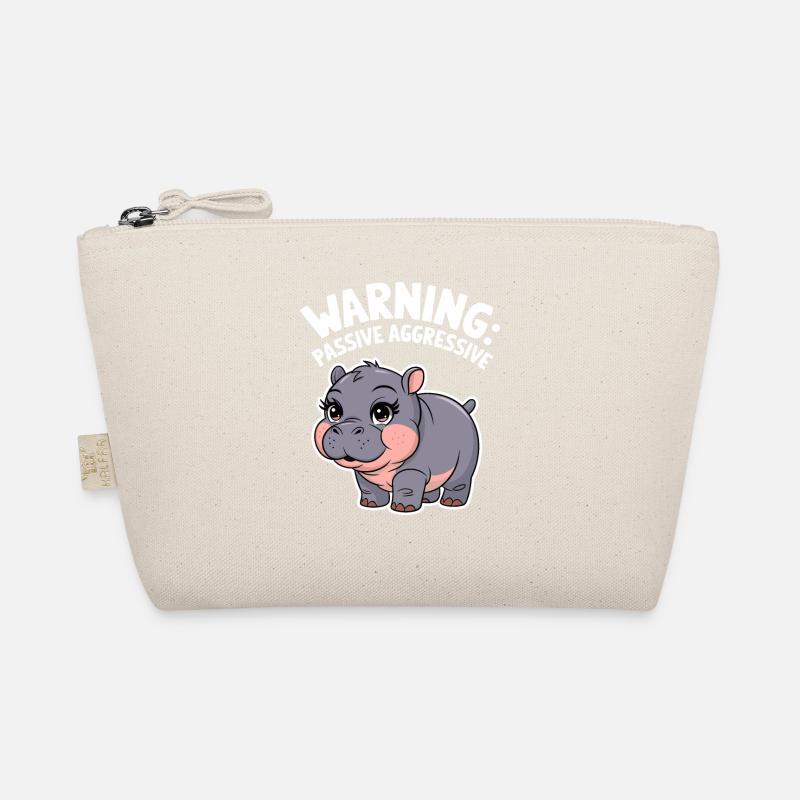Moo Deng Hippo: Vorsicht, Passiv-Aggressiv Bio-Täschchen