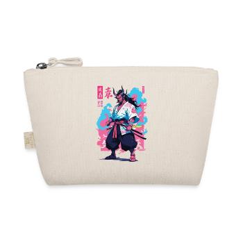 Samouraï Oni Yokai Esthétique Style Vaporwave - Trousse biologique - nature - Devant