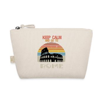 Keep Calm And Go To Rome - Organic Pouch - nature - Front
