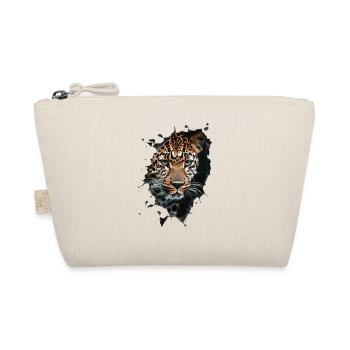 Leopard - Bio-Täschchen - Natur - Vorne