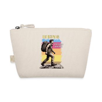 MOUNTAINEERING HIKING LIVE WITH NATURE - Organic Pouch - nature - Front