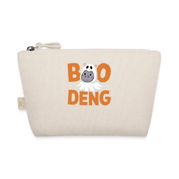 Moo Deng Boo Deng Halloween Spaß - Bio-Täschchen - Natur - Vorne