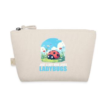 Ladybug Marienkäfer - Organic Pouch - nature - Front
