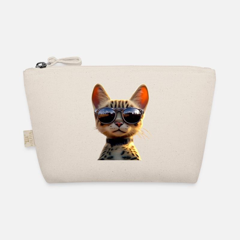 Savannah Chat Chat Maman Mignon Serval Léopard Chats Trousse biologique