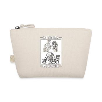 Animal Shelter My Problem My Pictogram Mom Dad - Organic Pouch - nature - Front