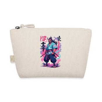 Samouraï Oni Yokai Esthétique Style Vaporwave - Trousse biologique - nature - Devant
