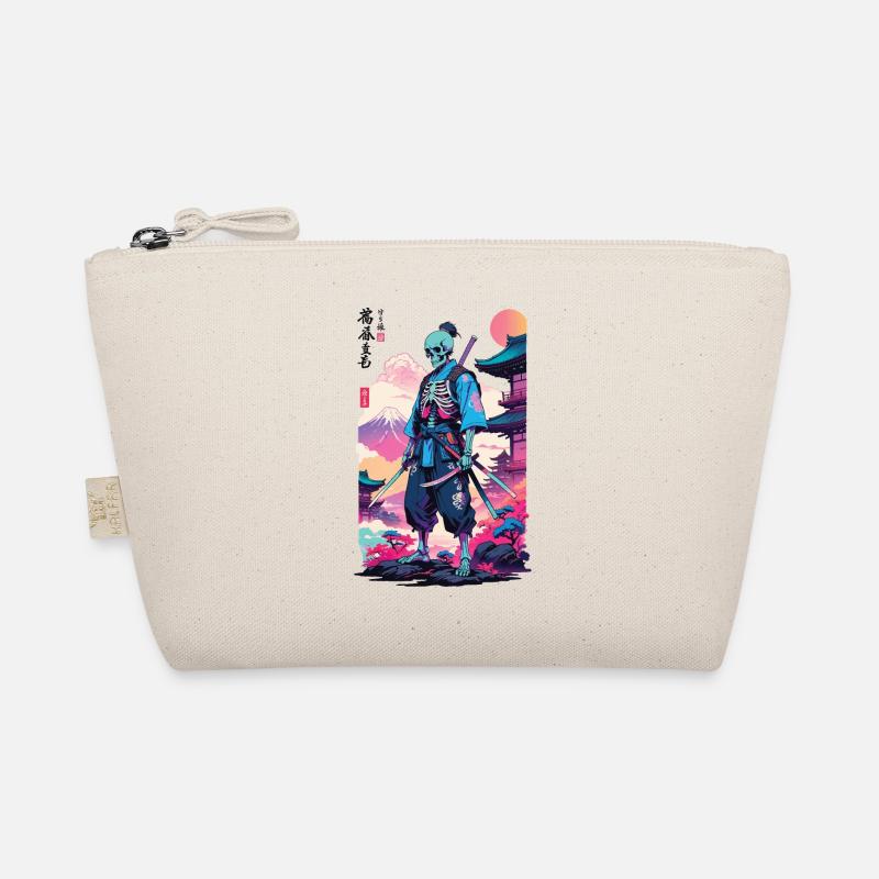 Oni Skeleton Samurai & Vaporwave Design esthétique Trousse biologique