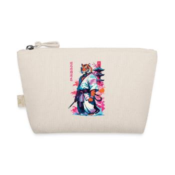 Tiger Yokai Vaporwave Esthétique Art des samouraïs - Trousse biologique - nature - Devant
