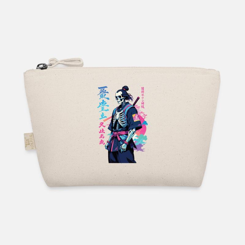 Oni Skeleton Samurai Vaporwave Esthétique Trousse biologique