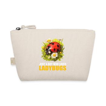 Ladybug Marienkäfer - Organic Pouch - nature - Front