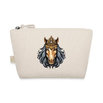 Horse Crown - Organic Pouch - nature - Front