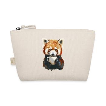 Roter Panda - Bio-Täschchen - Natur - Vorne