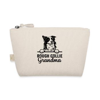 Rough Collie Dog Lover - Rough Collie Grandma - Bio-Täschchen - Natur - Vorne