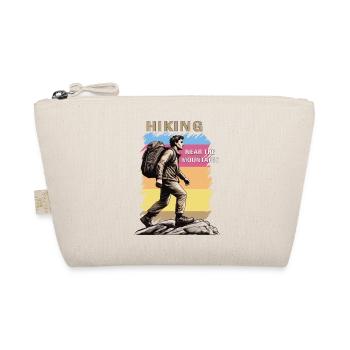 MOUNTAINEERING HIKING NEAR THE MOUNTAINS - Organic Pouch - nature - Front