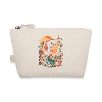 Anime Girl Japan - Organic Pouch - nature - Front