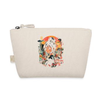 Anime Girl Japan - Organic Pouch - nature - Front