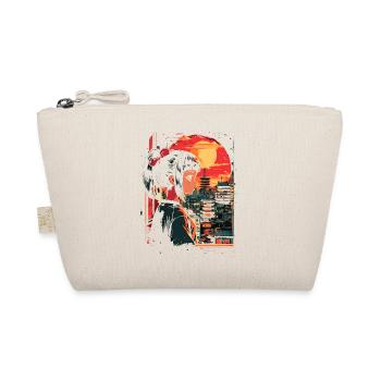 Anime Girl Japan - Organic Pouch - nature - Front