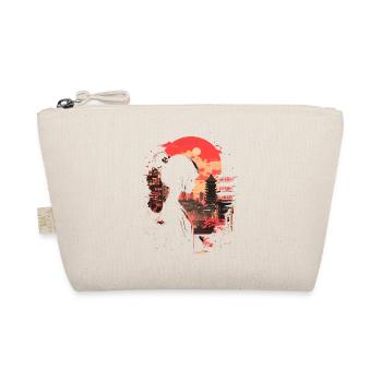 Anime Girl Japan - Organic Pouch - nature - Front
