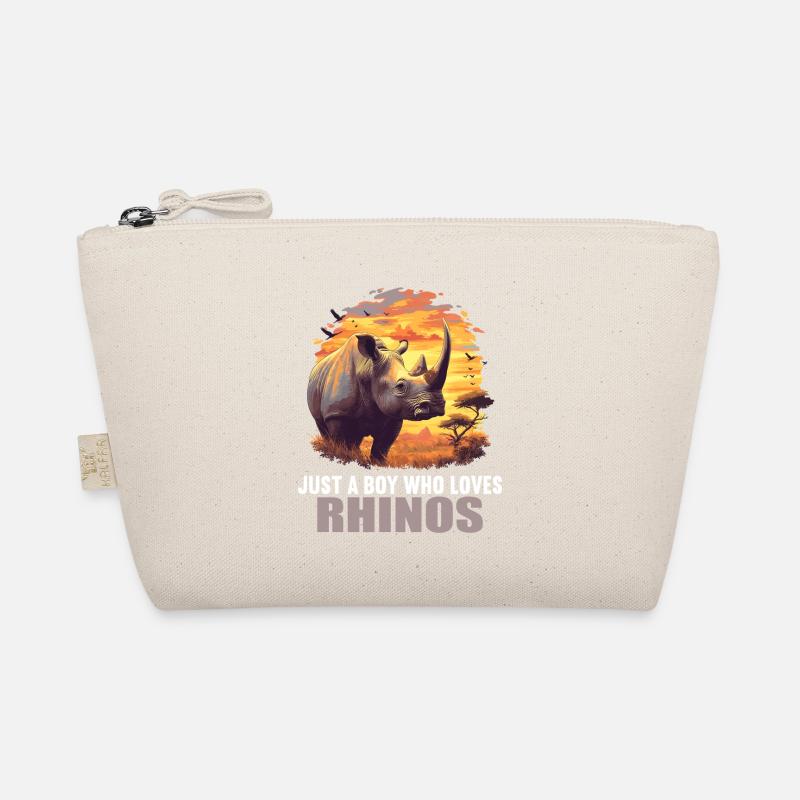 Rhino Nashörner Nashorn Bio-Täschchen