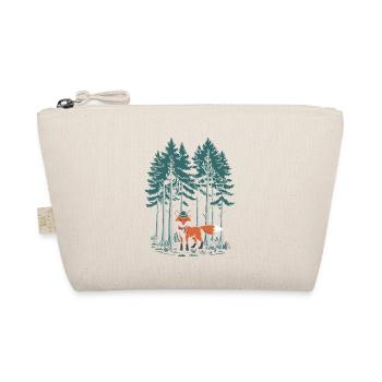 Fuchs Im Wald Cottagecore Stil - Bio-Täschchen - Natur - Vorne