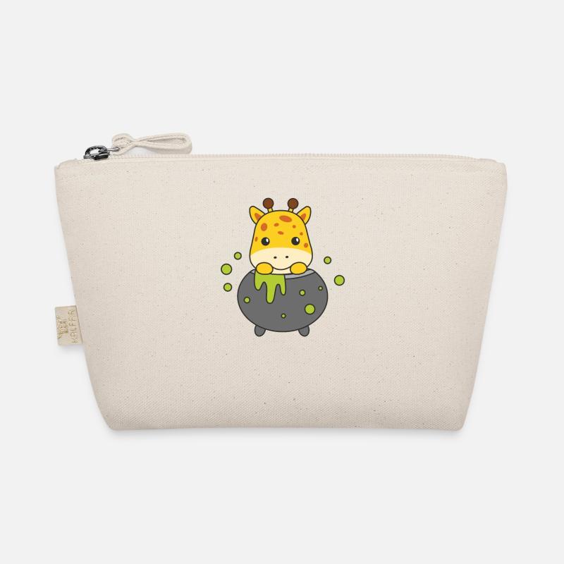 Girafe Joyeux Halloween Chaudron de la sorcière Chauve-souris Trousse biologique