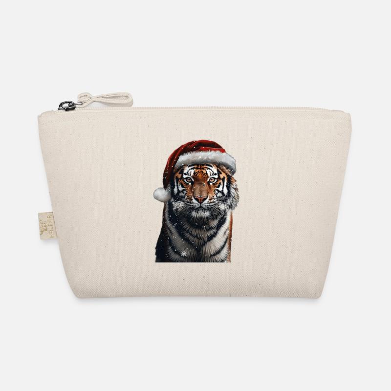 Tiger - Bio-Täschchen - Natur