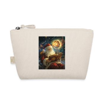 Père Noël Femmes Hommes Enfants Noël - Trousse biologique - nature - Devant