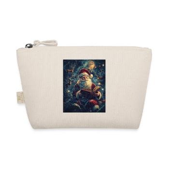Père Noël Femmes Hommes Enfants Noël - Trousse biologique - nature - Devant