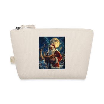 Père Noël Femmes Hommes Enfants Noël - Trousse biologique - nature - Devant