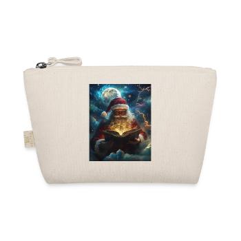 Père Noël Femmes Hommes Enfants Noël - Trousse biologique - nature - Devant
