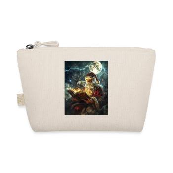 Père Noël Femmes Hommes Enfants Noël - Trousse biologique - nature - Devant