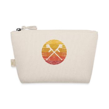 Retro Broken Arm Leg Broken Bone Broken Finger - Organic Pouch - nature - Front