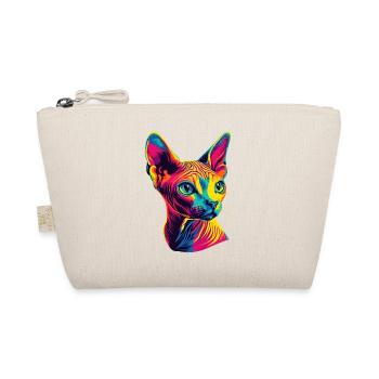 Sphynx Cat Sphynx Cat Canadian Cat Cute Sphinx - Organic Pouch - nature - Front