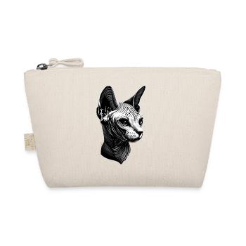 Sphynx Cat Sphynx Cat Canadian Cat Cute Sphinx - Organic Pouch - nature - Front
