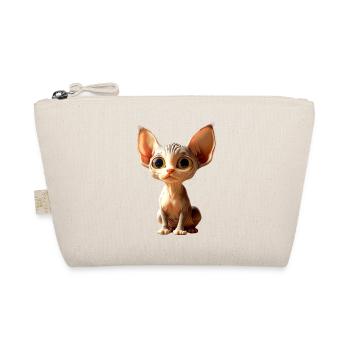 Sphynx Cat Sphynx Cat Canadian Cat Cute Sphinx - Organic Pouch - nature - Front
