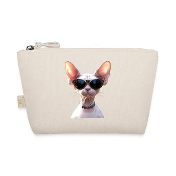 Sphynx Cat Sphynx Cat Canadian Cat Cute Sphinx - Organic Pouch - nature - Front