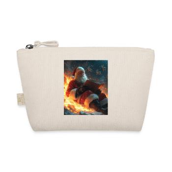 Père Noël Femmes Hommes Enfants Noël - Trousse biologique - nature - Devant