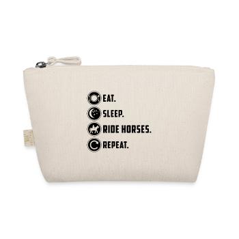Funny horse saying - Organic Pouch - nature - Front