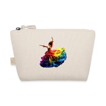 Danseuse de flamenco Arc-en-ciel Robe colorée Danse - Trousse biologique - nature - Devant