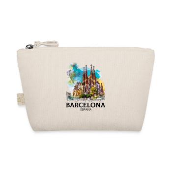 barcelona spain espana - Bio-Täschchen - Natur - Vorne