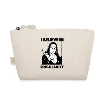 ai quote I believe in the singularity - Organic Pouch - nature - Front
