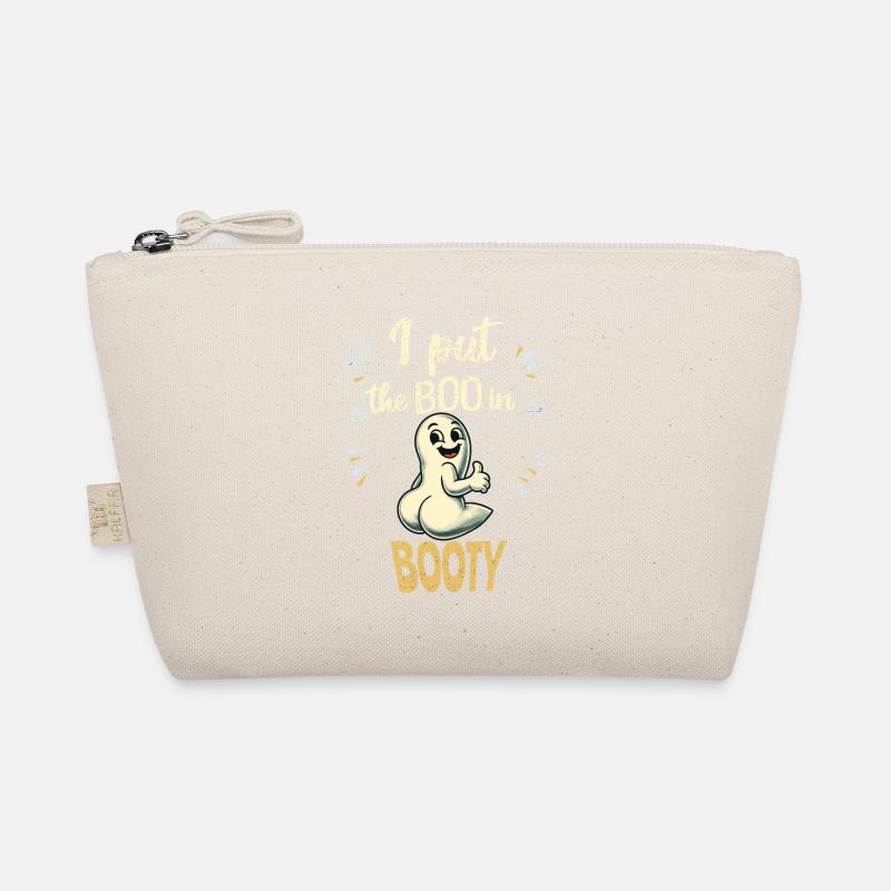 Ghost butt I put the boo in booty Organic Pouch