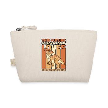This Future Paleontologist Loves Dinosaur - Organic Pouch - nature - Front