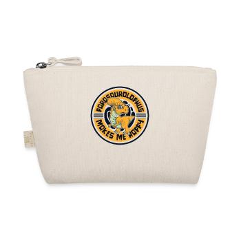Makes Me Happy Parasaurolophini Dinosaur - Organic Pouch - nature - Front