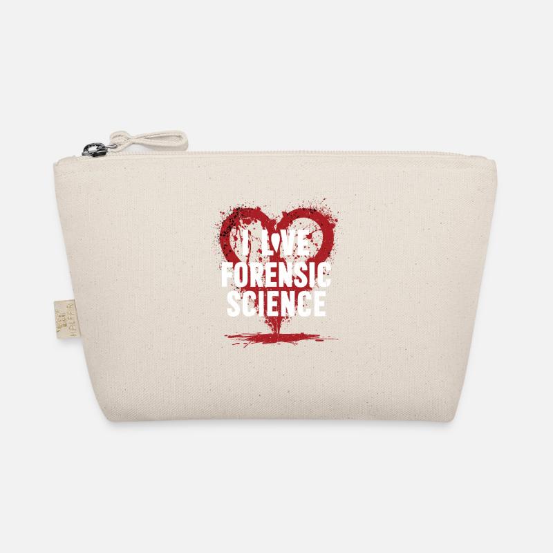 I love forensics Organic Pouch
